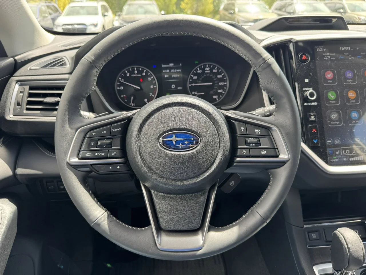 Certified Used 2026 Crystal White Pearl Subaru Touring image 33