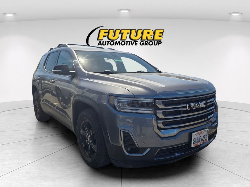 Used 2021 Gray GMC AT4 image 1