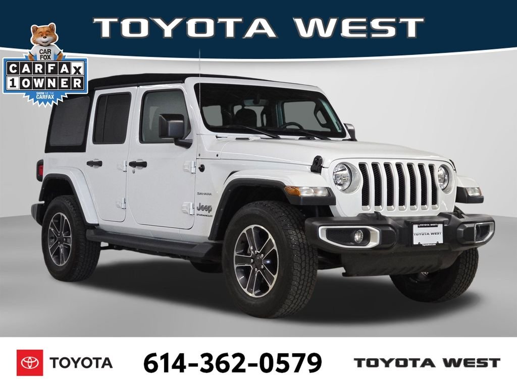 Used 2023 White Jeep Sahara image 3