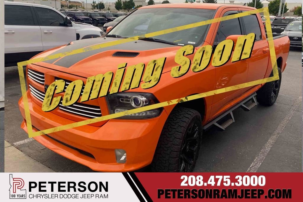 Used 2017 Orange Ram Sport image 1