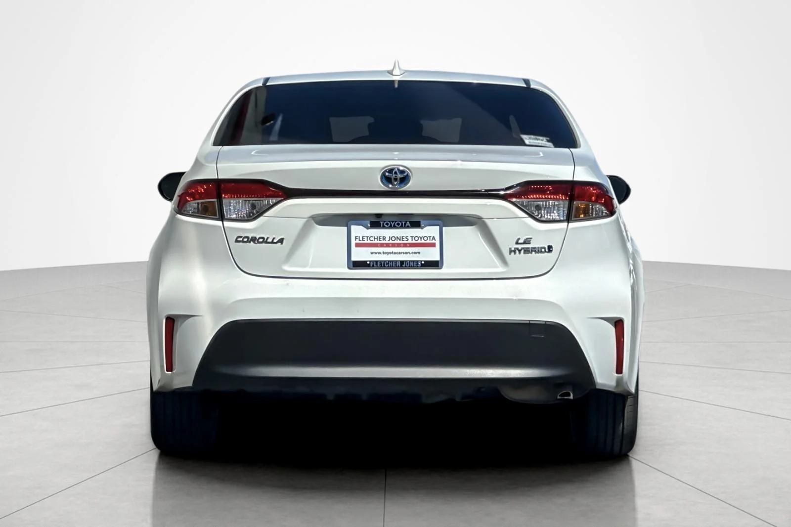 Certified Used 2024 Ice Cap Toyota Hybrid LE image 4