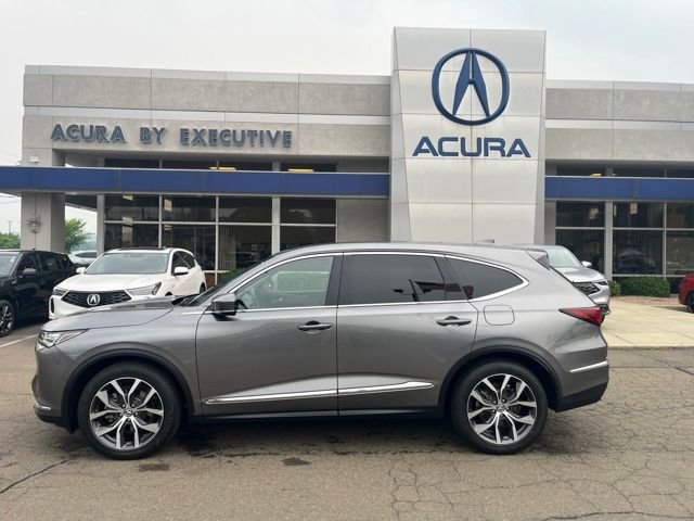Certified Used 2023 Liquid Carbon Metallic Acura SH-AWD TECH image 2