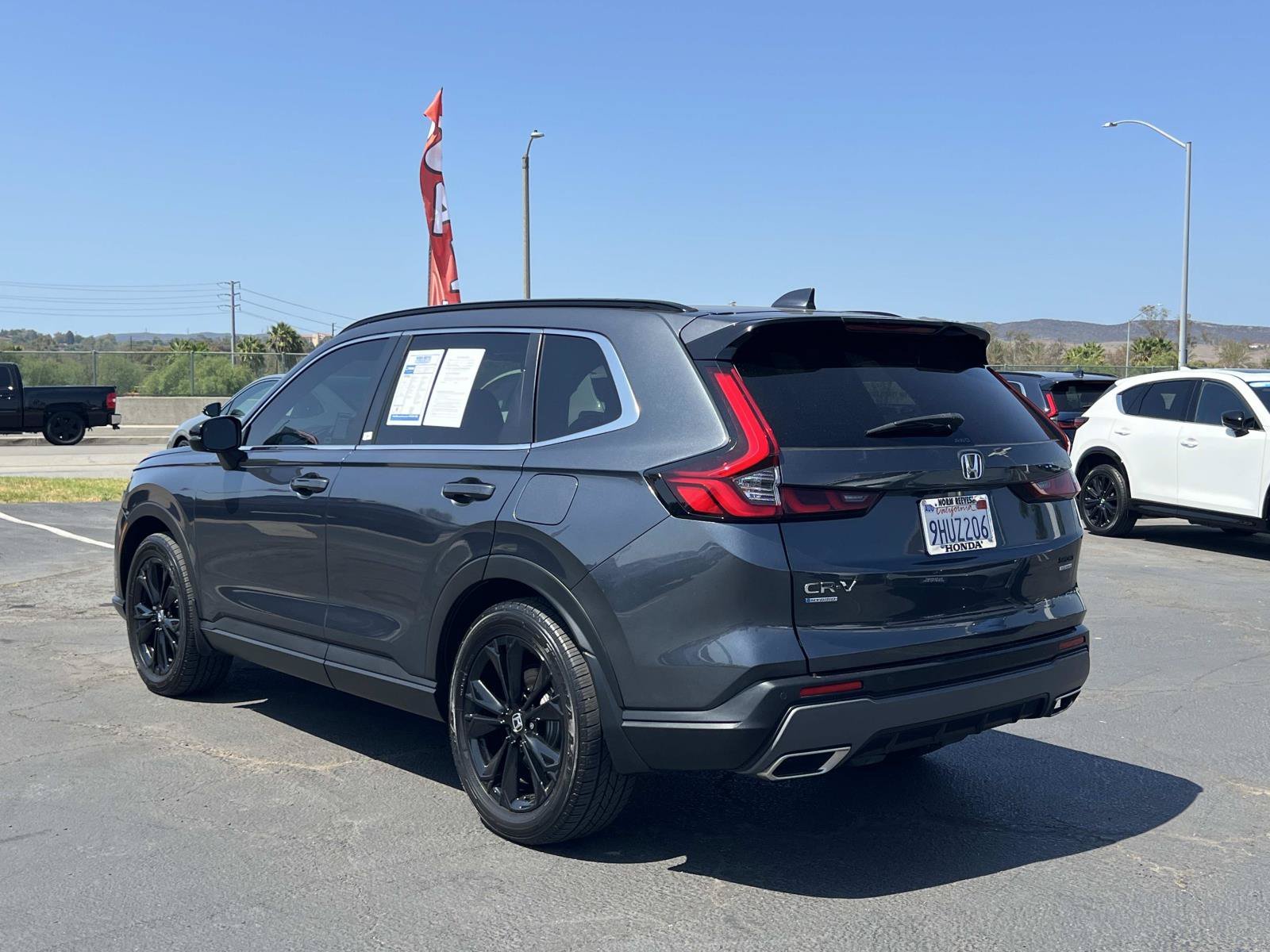 Used 2024 Meteorite Gray Metallic Honda Sport Touring image 3