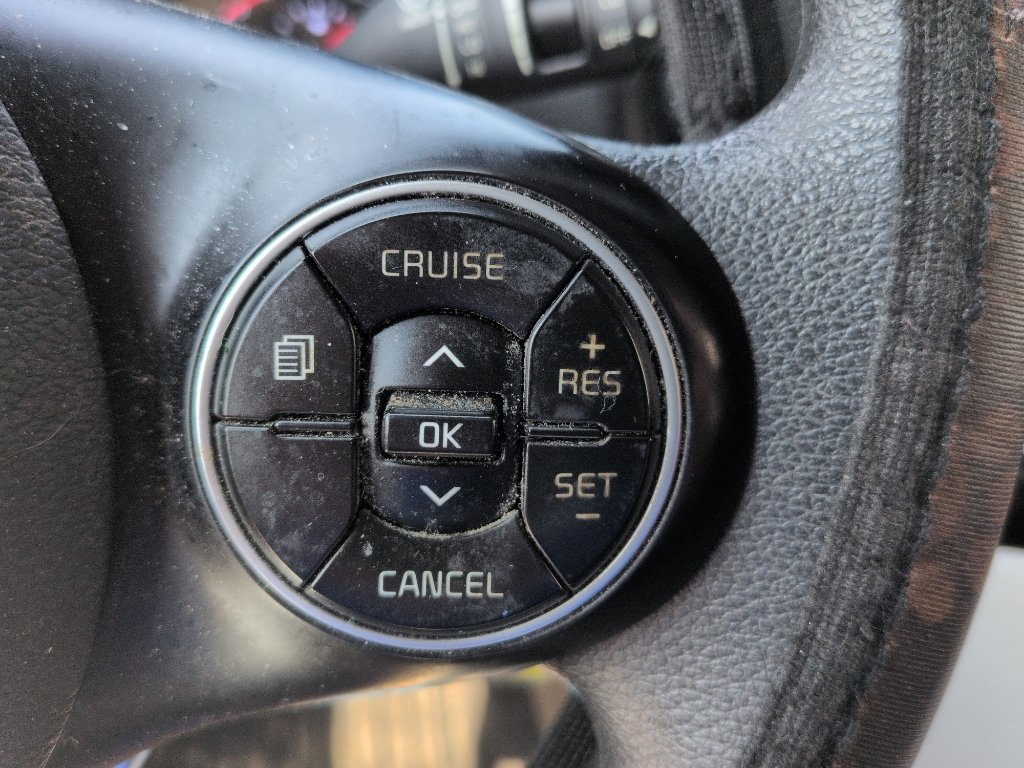 Used 2021 CHERRY BLACK Kia LX image 16