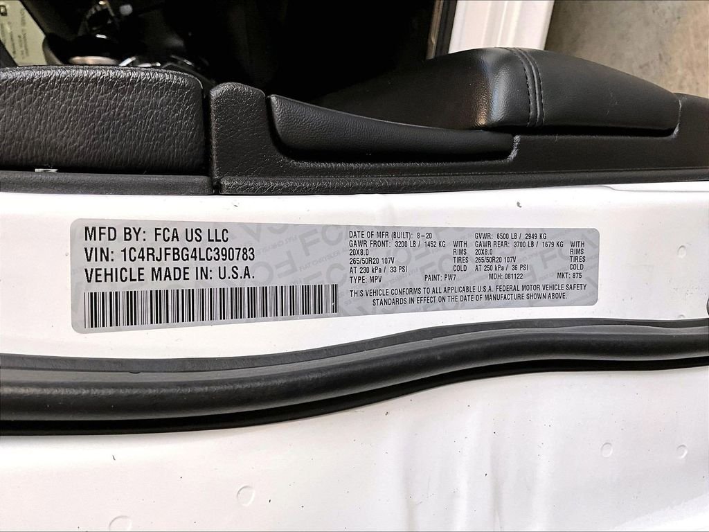 Used 2020 White Jeep Limited X image 37