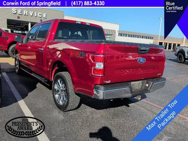 Certified Used 2019 Ruby Red Metallic Tinted Clearcoat Ford XLT image 9