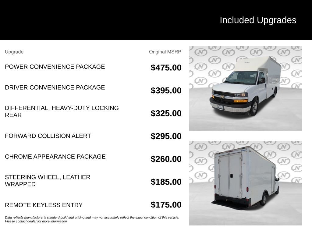 Used 2021 White Chevrolet Work Van image 3