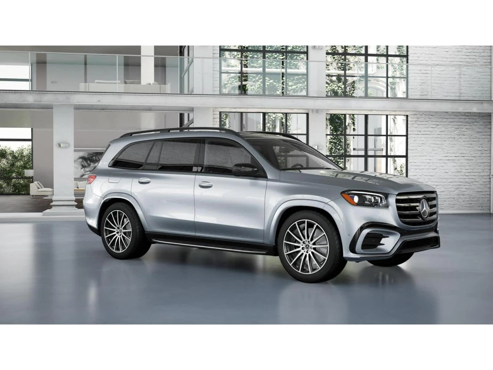Used 2025 Cirrus Silver Metallic Mercedes-Benz GLS 580 image 12