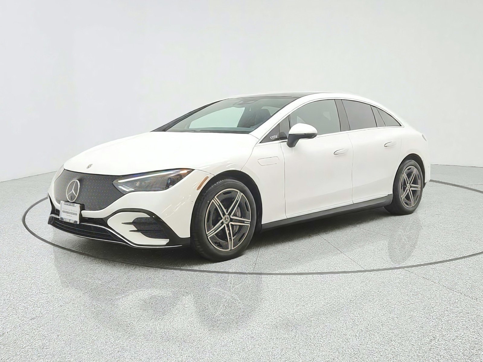 Certified Used 2023 Polar White Mercedes-Benz EQE 500 4MATIC®+ Sedan image 1