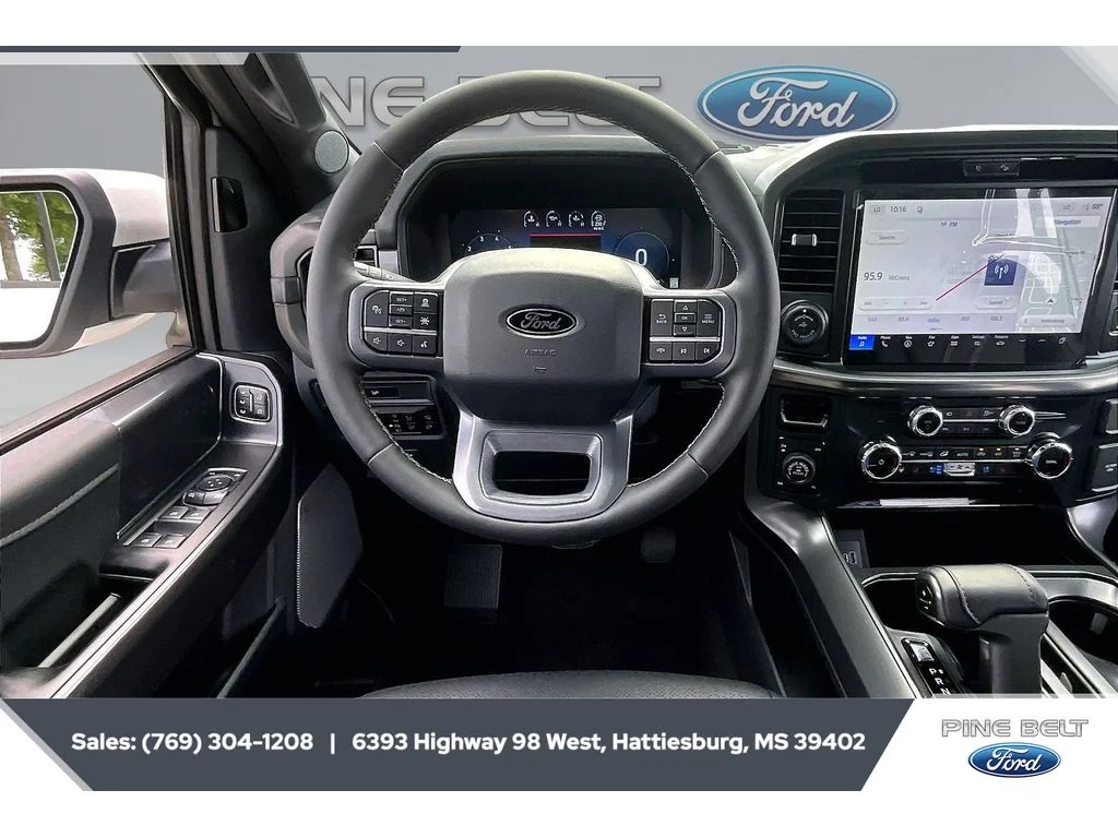 New 2026 Star White Metallic Tri-Coat Ford Lariat® image 5