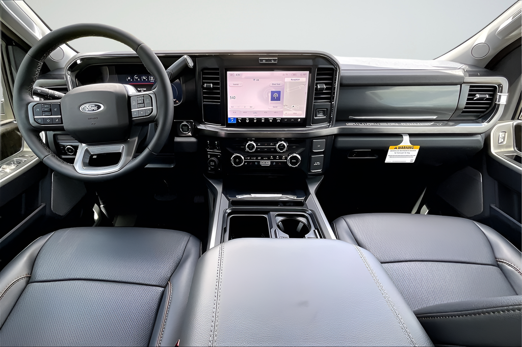 New 2026 Glacier Gray Metallic Tri-Coat Ford Lariat image 6