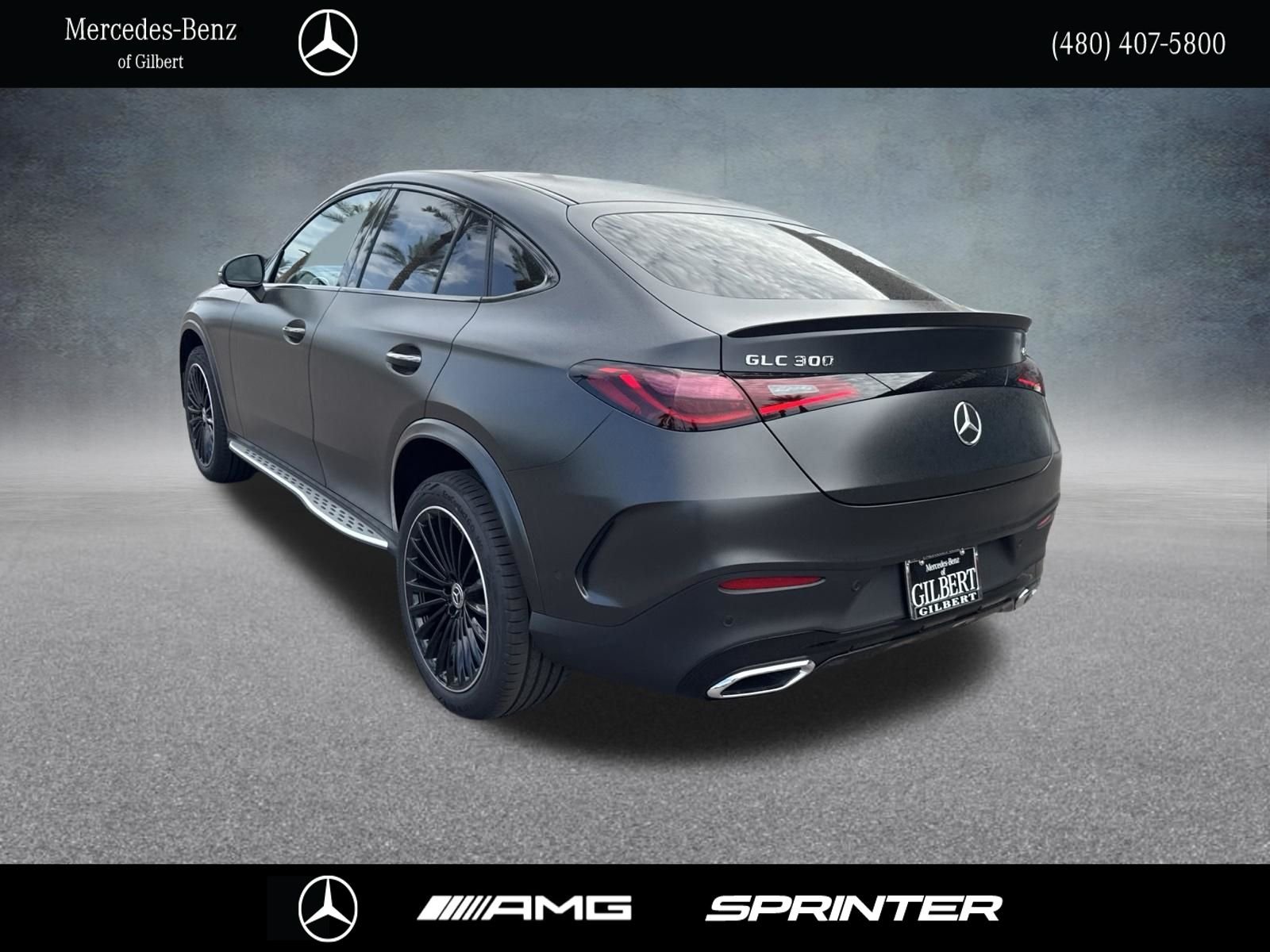 New 2027 MANUFAKTUR exclusive graphite grey magno Mercedes-Benz GLC 300 COUPE image 4