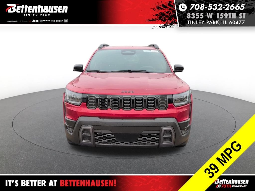 New 2026 Red Hot Pearl-Coat Exterior Paint Jeep Limited image 11