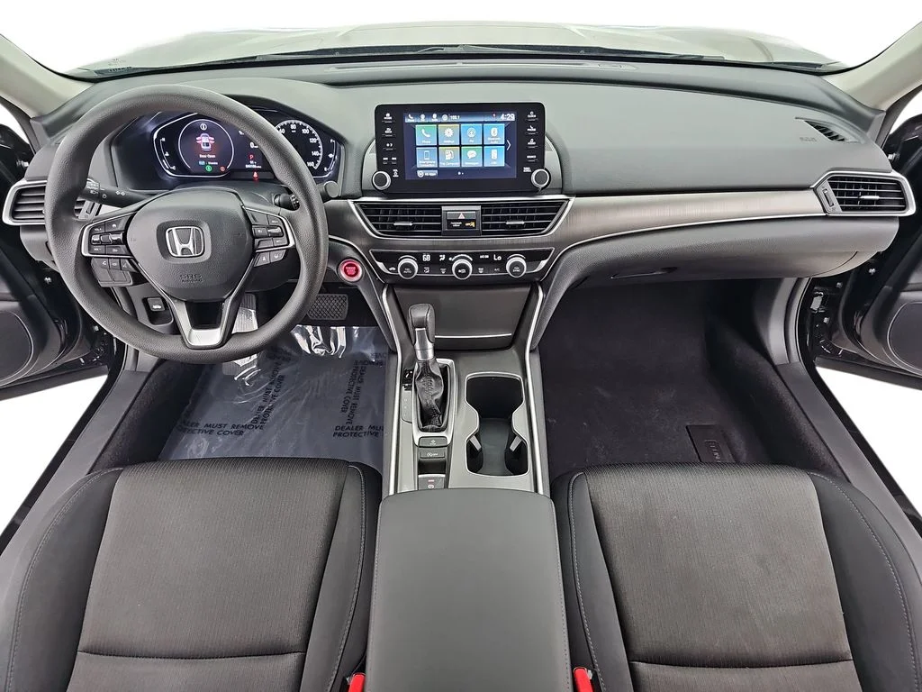 Certified Used 2022 Crystal Black Pearl Honda LX image 11