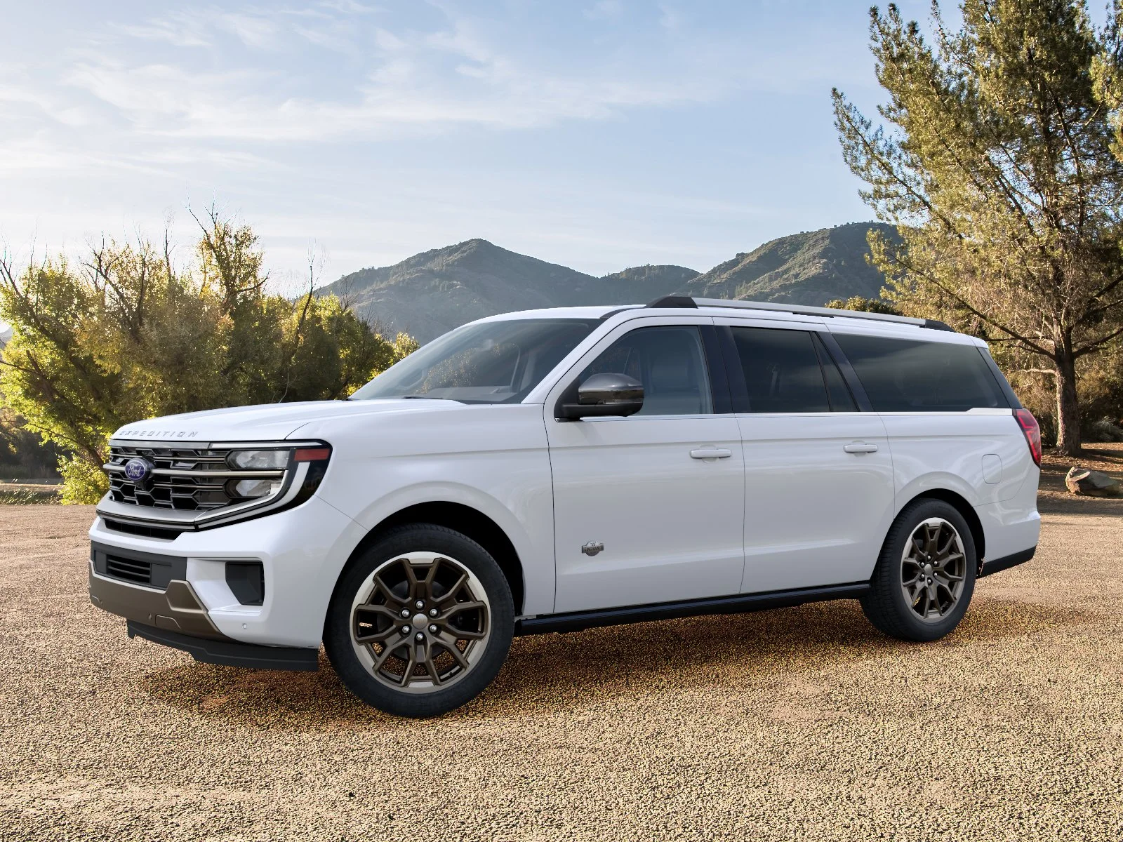 New 2027 Star White Metallic Tri-Coat Ford MAX King Ranch® image 25