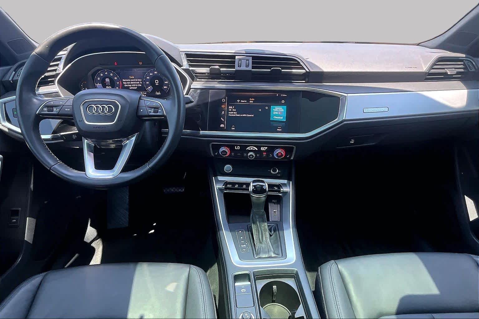 Used 2020 Glacier White Metallic Audi Premium image 16