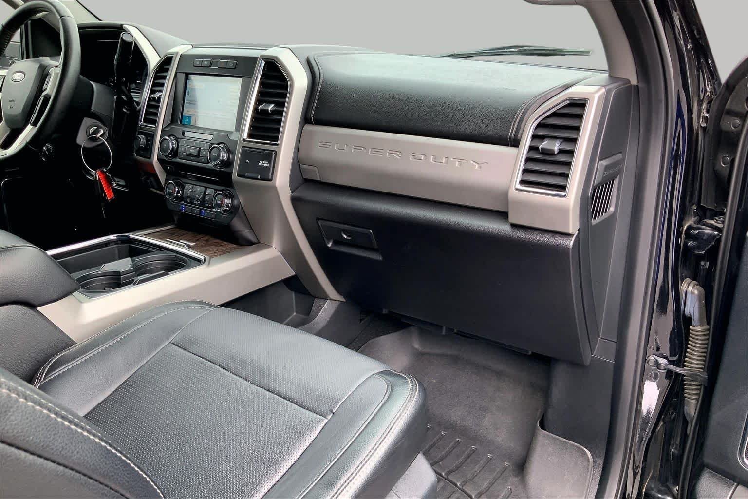 Used 2018 Shadow Black Ford LARIAT image 17