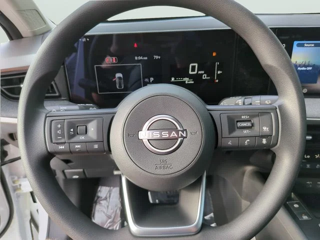 New 2026 Aspen White TriCoat / Super Black Two-tone Nissan SV image 23