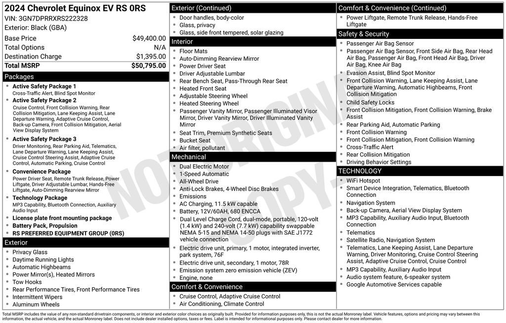 Certified Used 2024 Black Chevrolet RS image 39