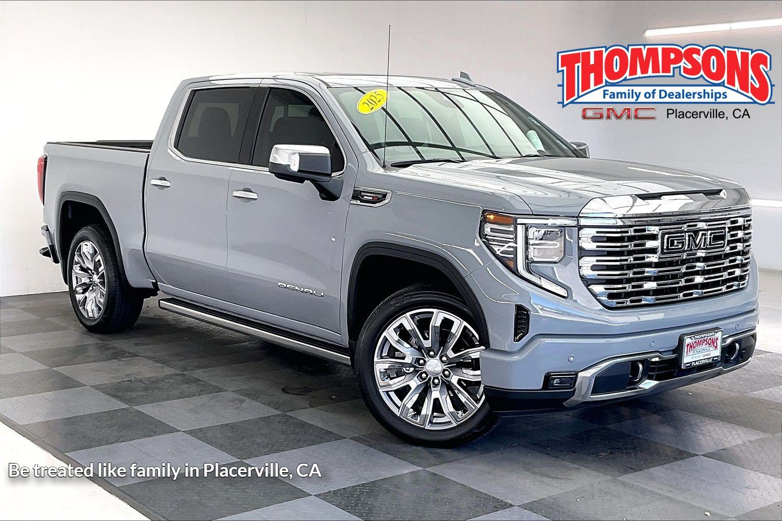 Used 2025 Thunderstorm Gray GMC Denali image 1