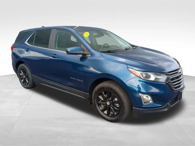 Used 2021 PACIFIC BLUE METALLIC Chevrolet LT image 9