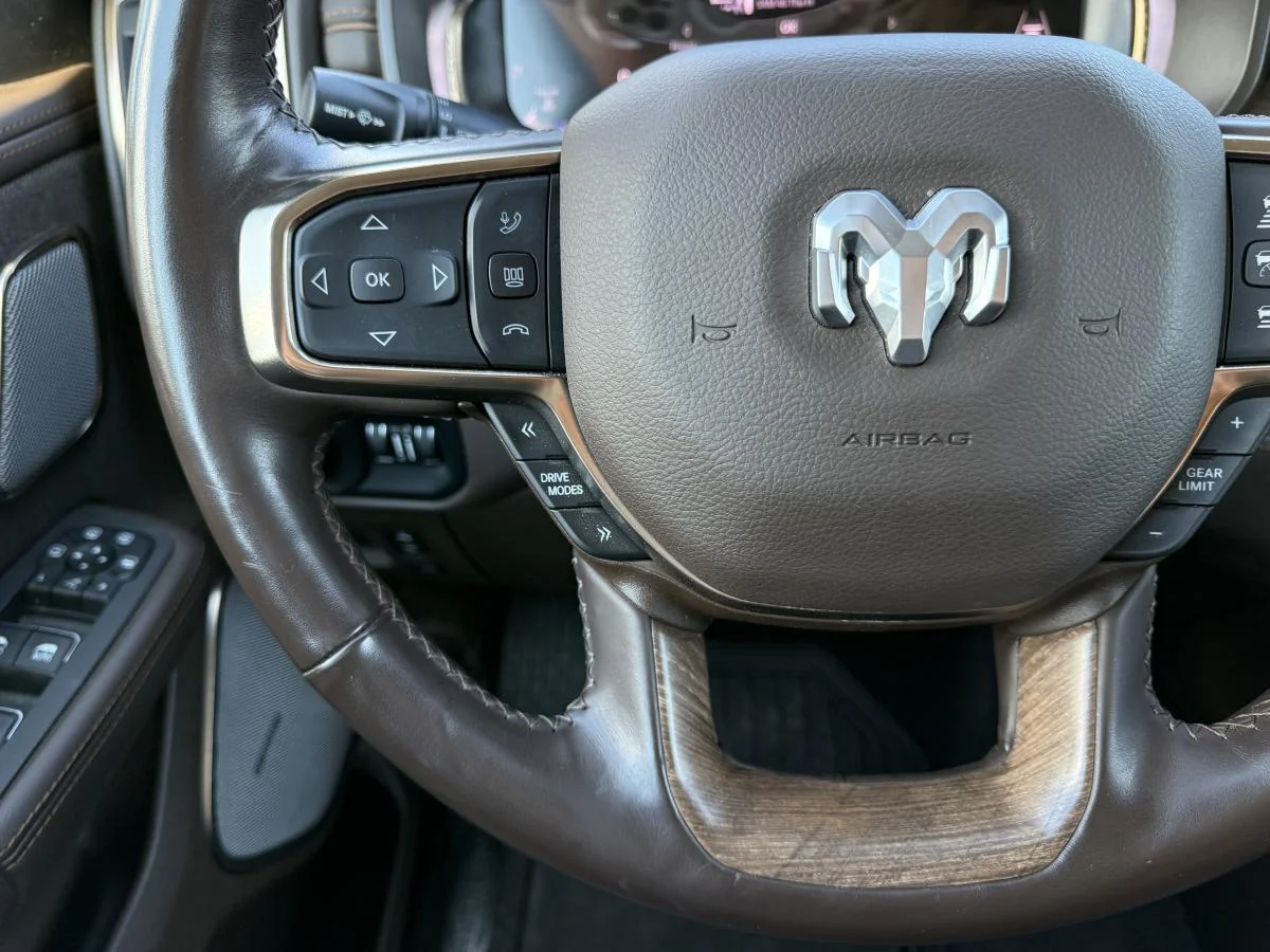 Used 2025 Silver RAM Limited Longhorn 4x4 Crew Cab 5