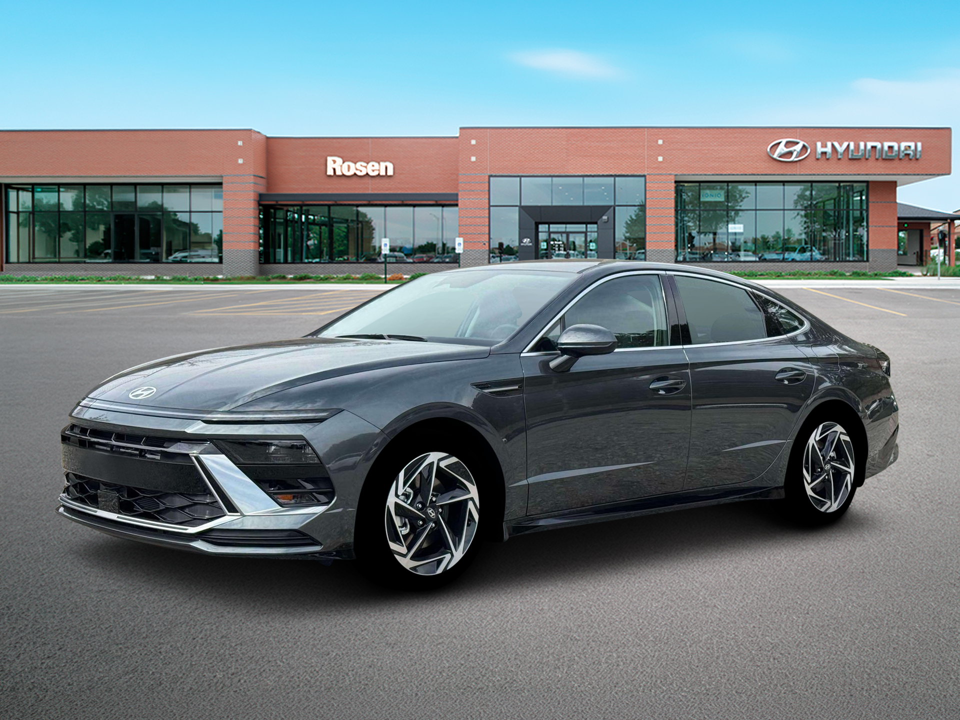 New 2026 Gray Hyundai SEL Sport image 2