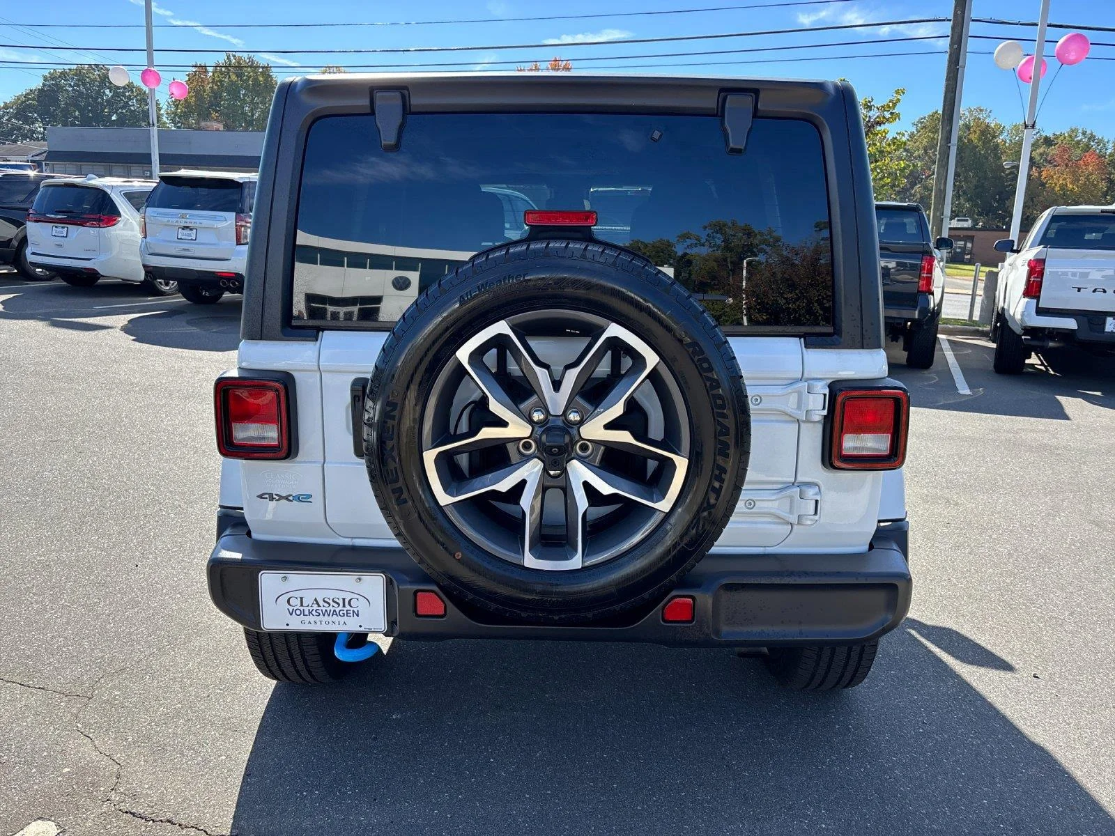 Used 2024 Bright White Clearcoat Jeep Sport S image 4