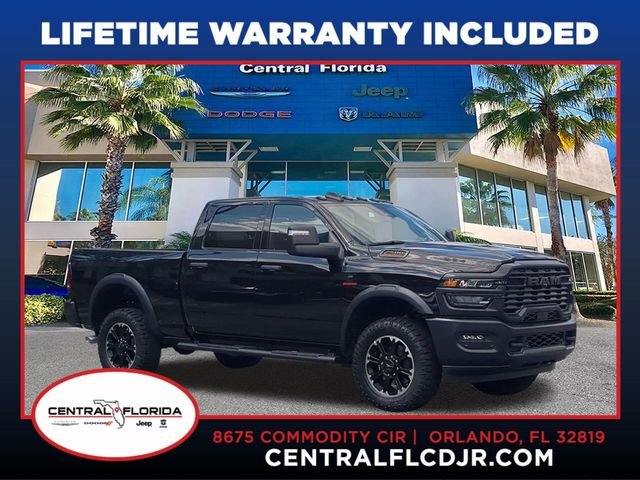 New 2026 Diamond Black Crystal Pearl-Coat Exterior Paint RAM Tradesman image 1