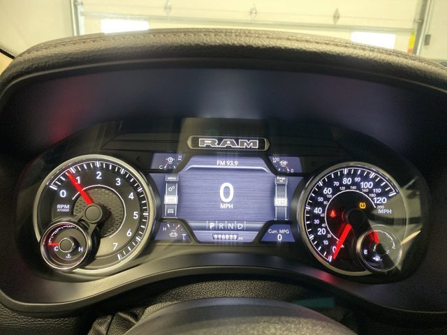 Used 2019 Ivory White Tri-Coat Pearlcoat Ram Laramie image 11