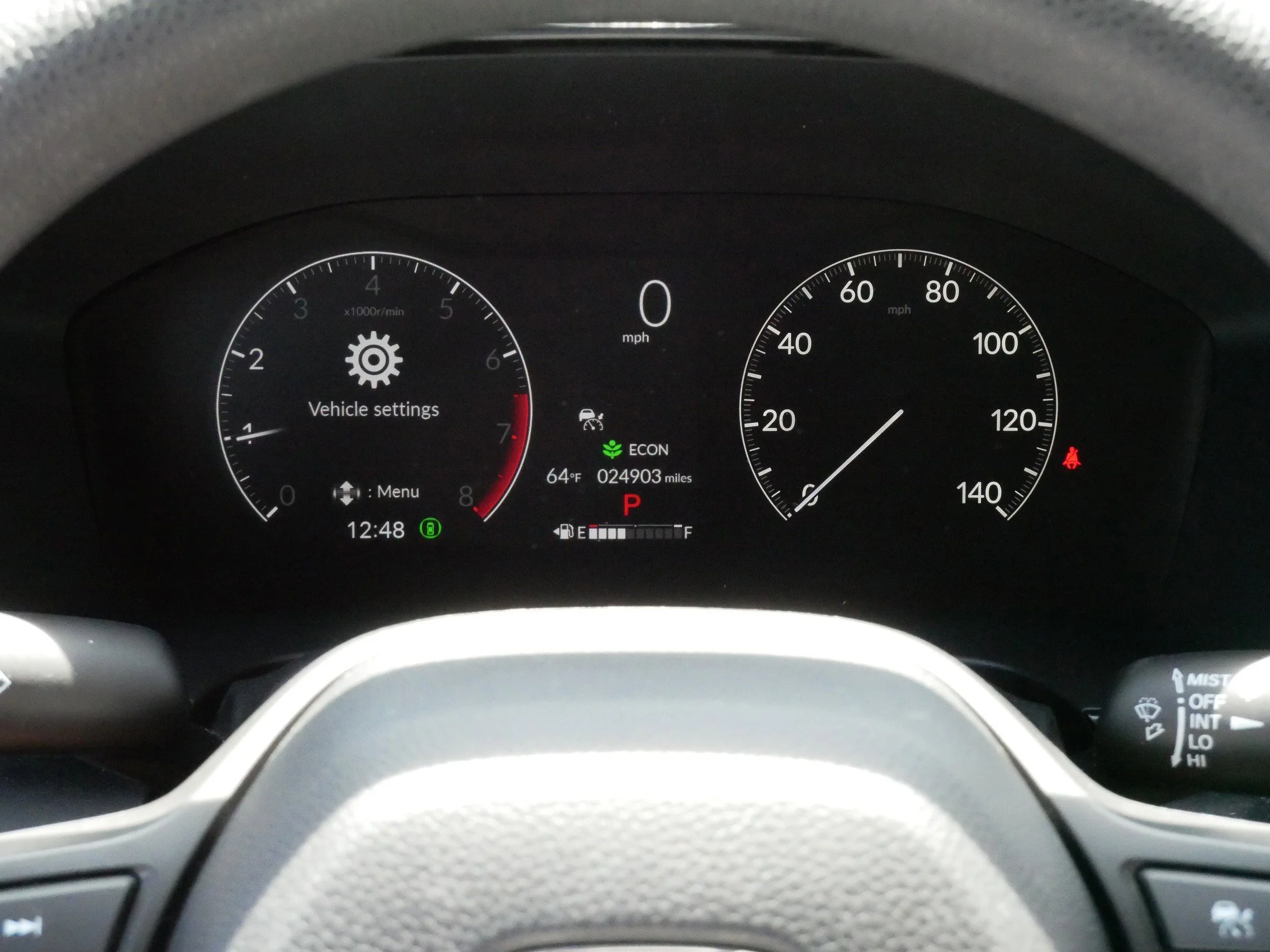 Used 2023 Meteorite Gray Metallic Honda EX image 21