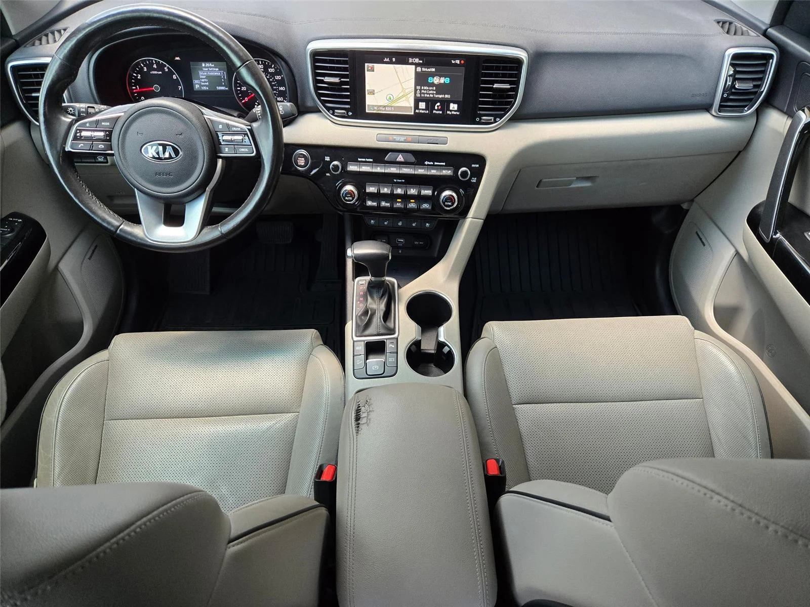 Used 2020 Snow White Pearl Kia EX image 13
