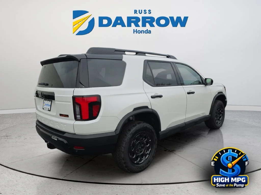 New 2027 Platinum White Pearl Honda TrailSport Elite Blackout image 5