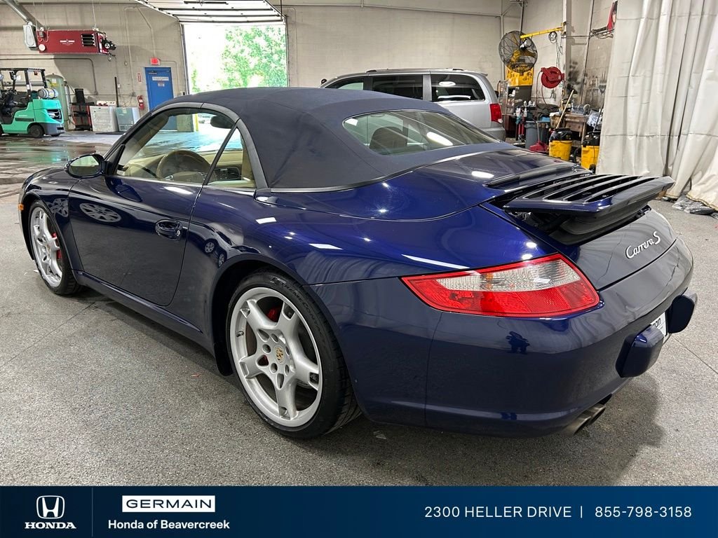 Used 2007 Lapis Blue Metallic Porsche Carrera S image 6