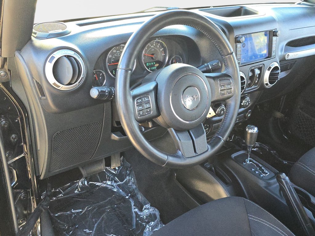 Used 2015 Black Jeep Unlimited Sahara image 19