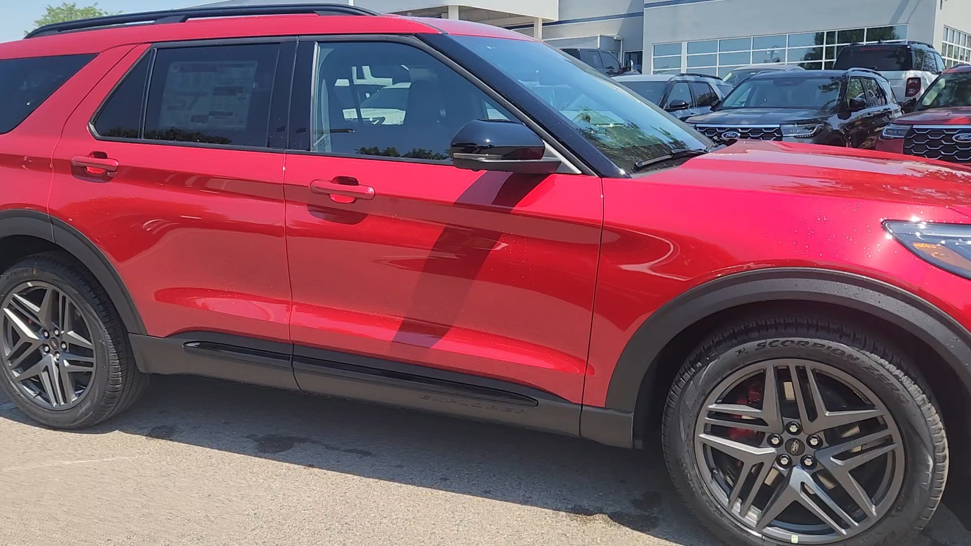 New 2026 Rapid Red Metallic Tinted Clearcoat Ford ST image 12