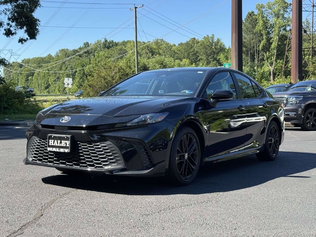 Used 2025 Black Toyota SE image 25