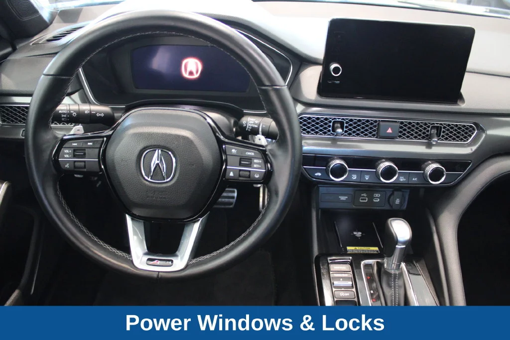Used 2025 Black Acura A-Spec Tech Package image 7