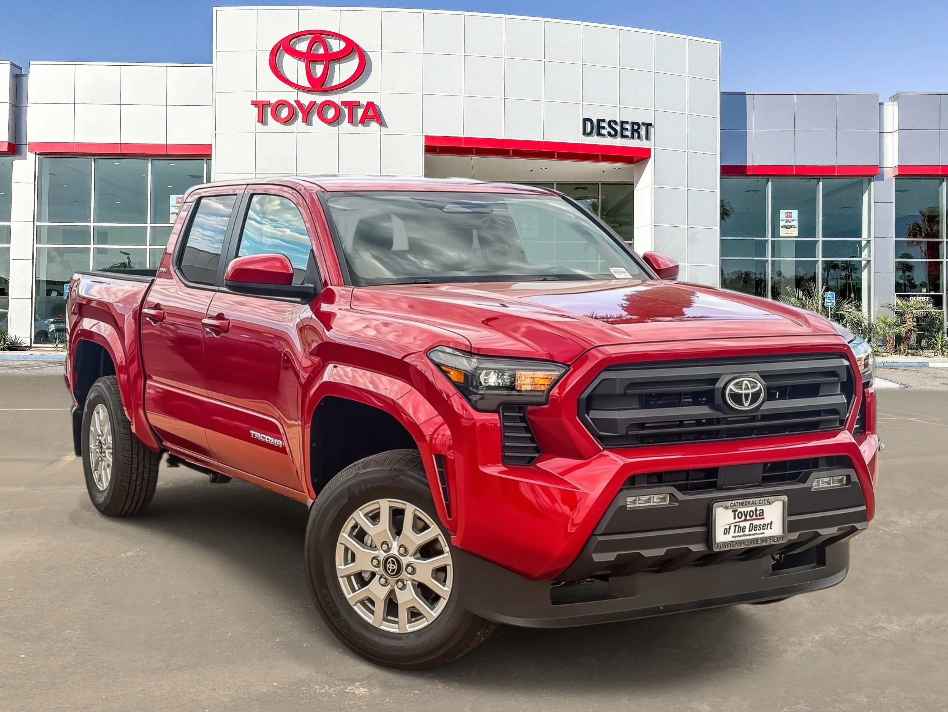 New 2026 Red Toyota SR5 image 1