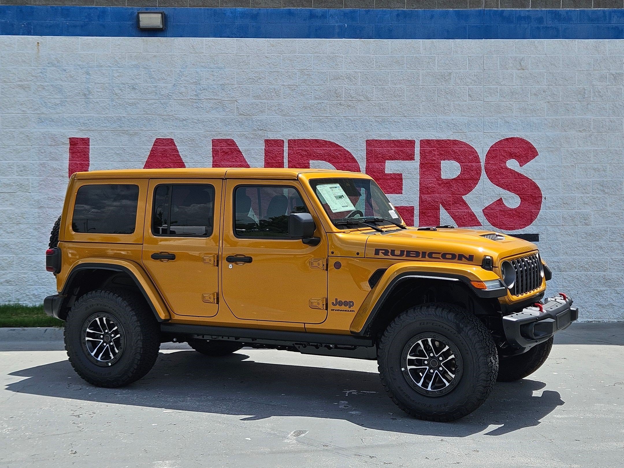 New 2026 Goldilocks Exterior Paint Jeep Rubicon X image 1