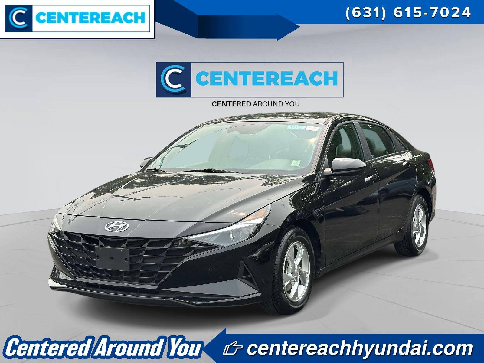 Certified Used 2023 Black Hyundai SE image 1
