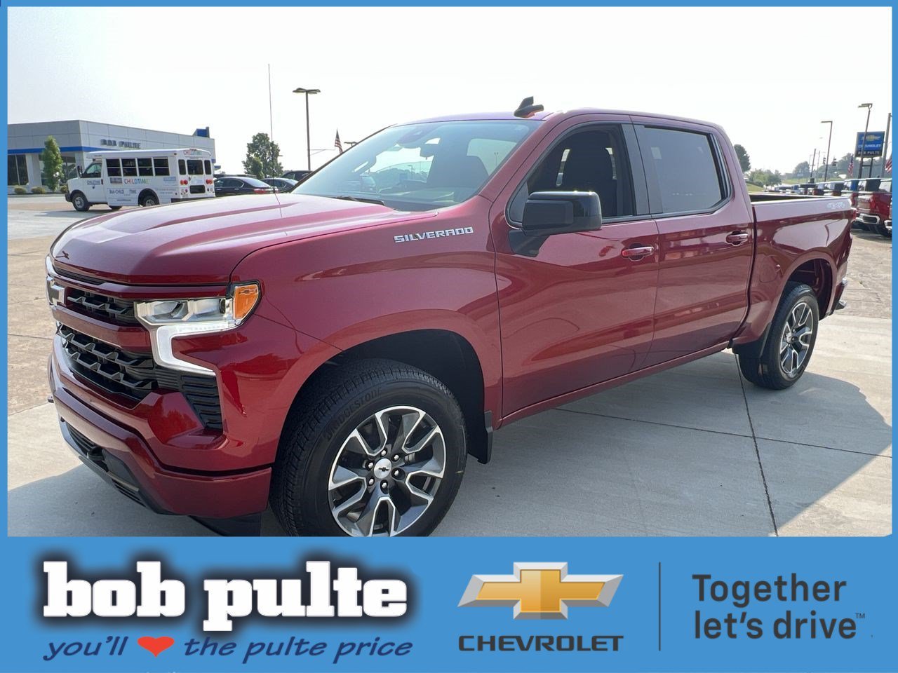 Used 2023 Radiant Red Tintcoat Chevrolet RST image 1
