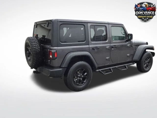 Used 2021 Gray Jeep Unlimited Willys image 5