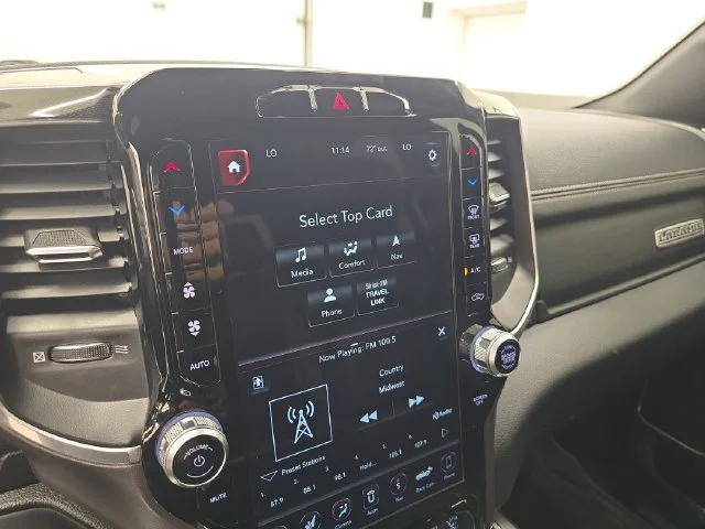 Used 2020 Bright White Clearcoat Ram Laramie image 24