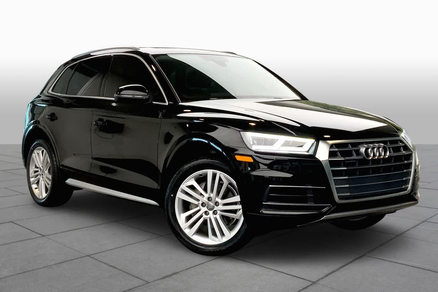 Used 2018 Brilliant Black Audi Tech Premium Plus image 2