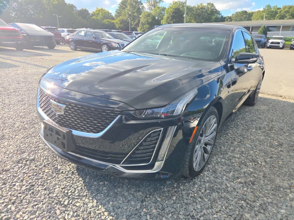 Used 2022 Black Cadillac Premium Luxury image 1