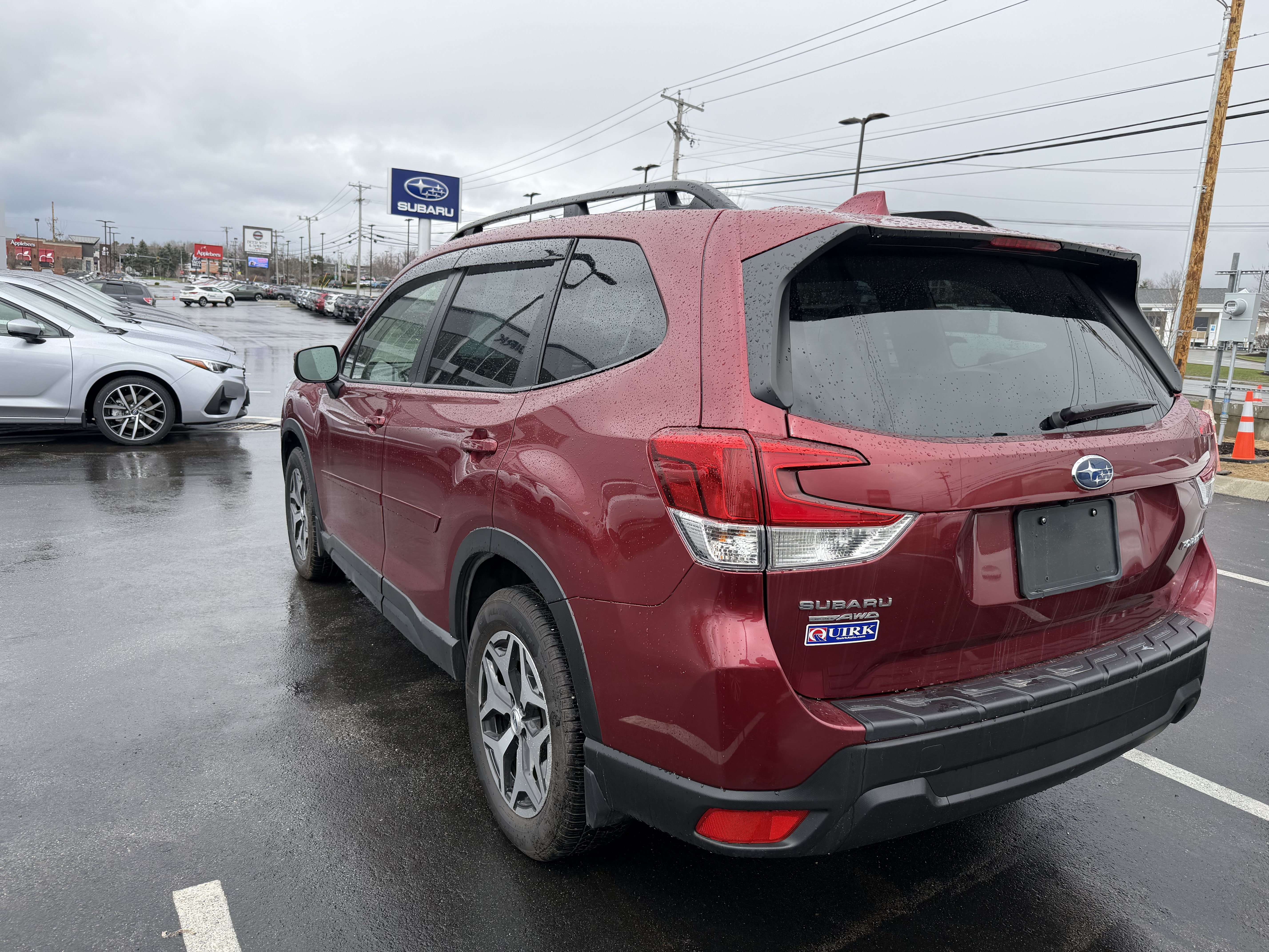Used 2023 Crimson Red Pearl Subaru Premium image 3