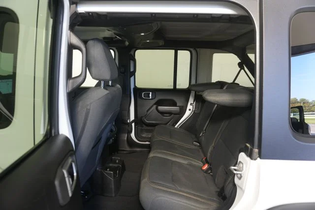 Certified Used 2025 Bright White Clearcoat Jeep Sport S image 25