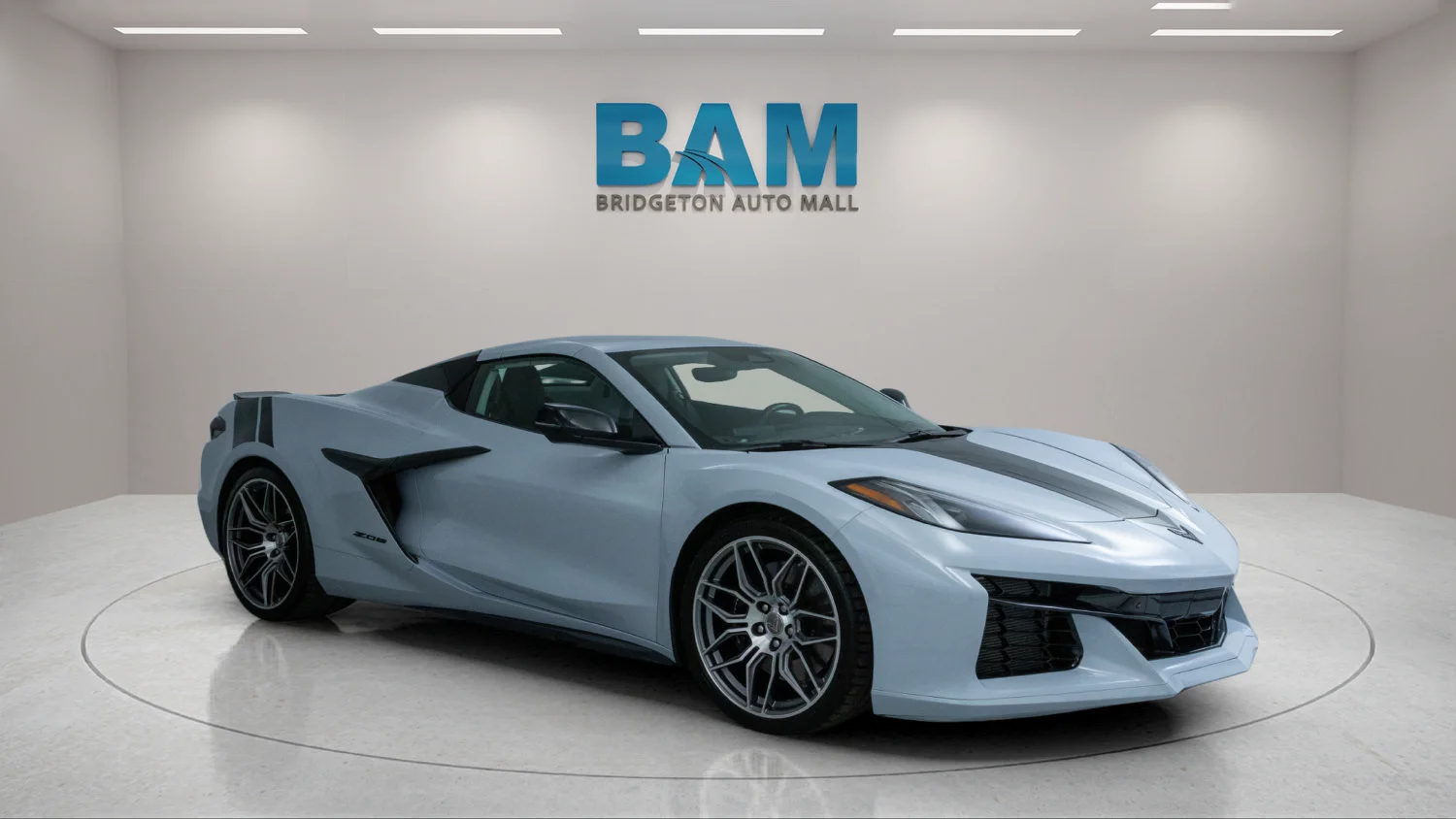 Used 2024 Ceramic Matrix Gray Metallic Chevrolet 3LZ image 1