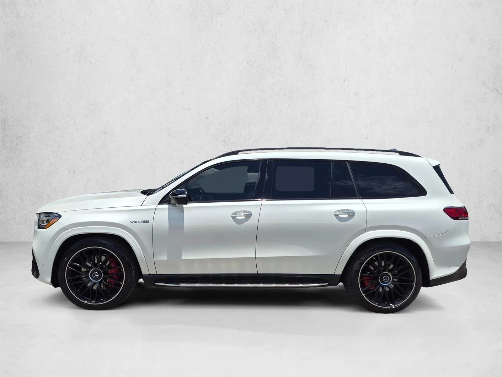 Used 2021 Designo Diamond White Bright Mercedes-Benz AMG® GLS 63 image 9